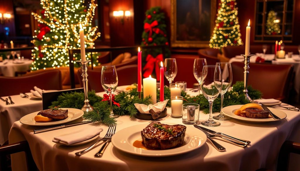 morton's steakhouse christmas menu