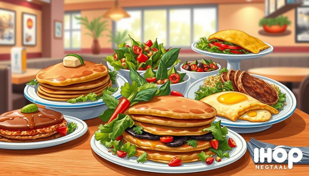 nutritional information for ihop vegetarian foods