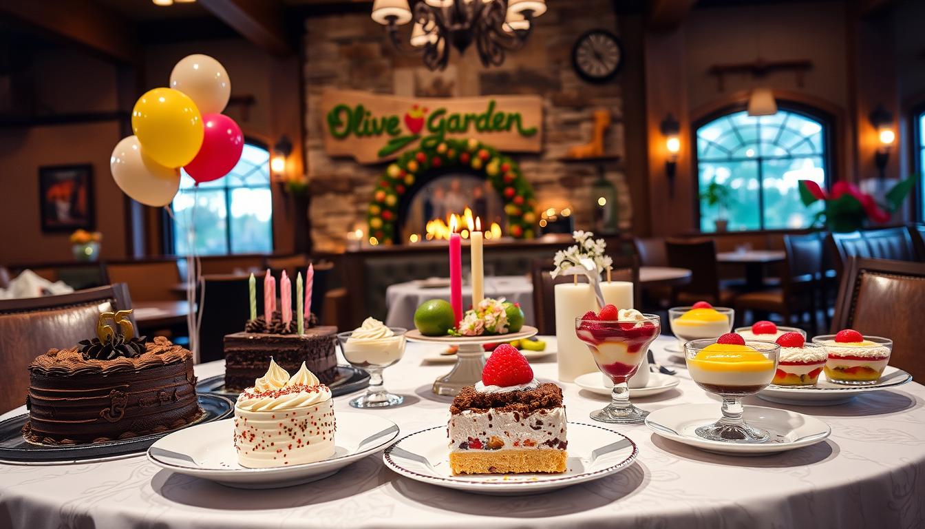 olive garden birthday dessert menu