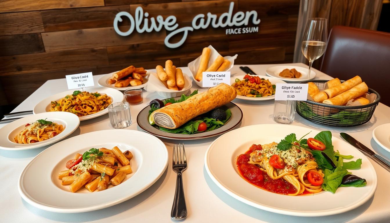 olive garden dine in menu with prices