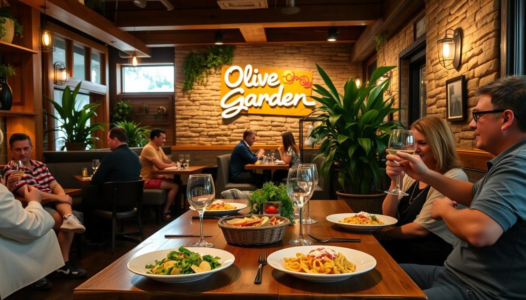 olive garden dining experience