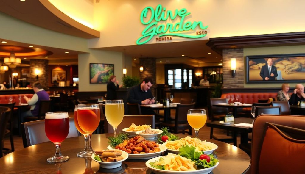 olive garden happy hour menu