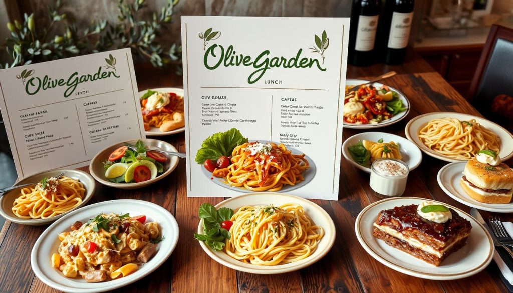 olive garden lunch menu with prices