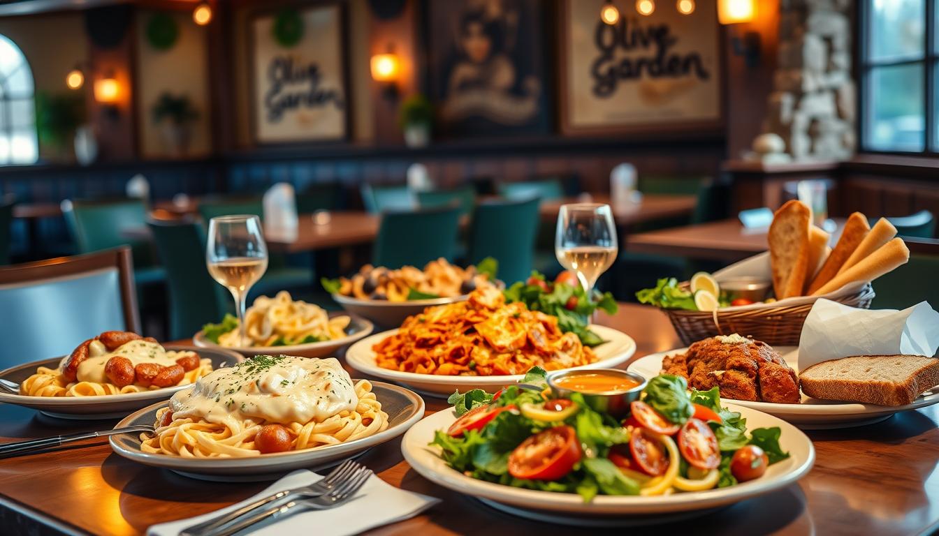 olive garden menu 2 for $25 with prices