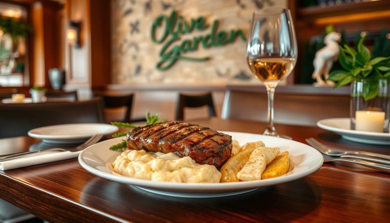 olive garden menu steak