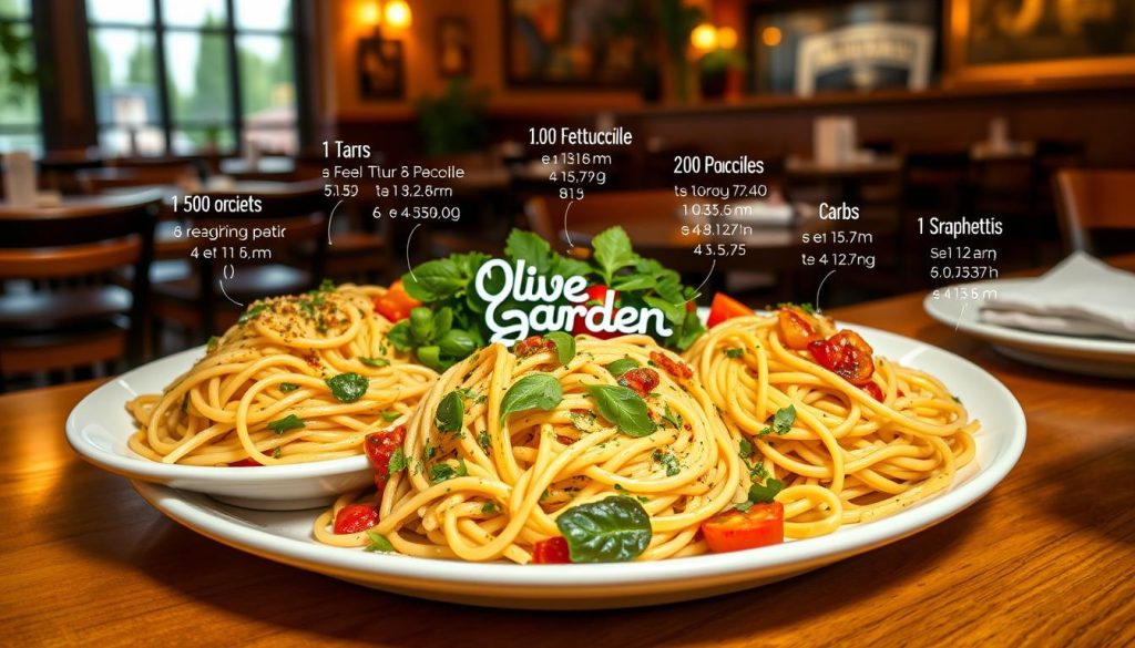 olive garden pasta nutrition