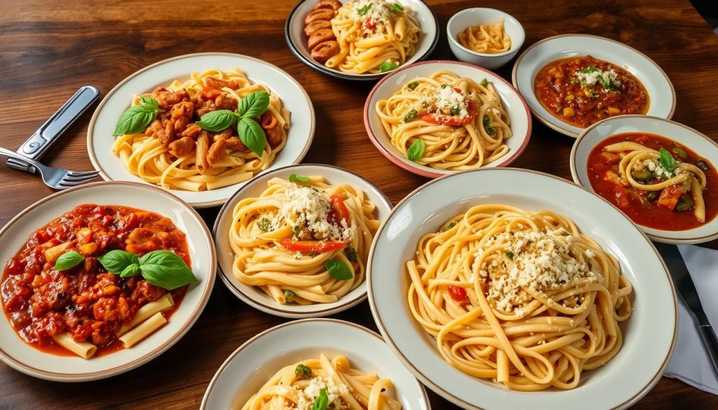 olive garden pasta varieties