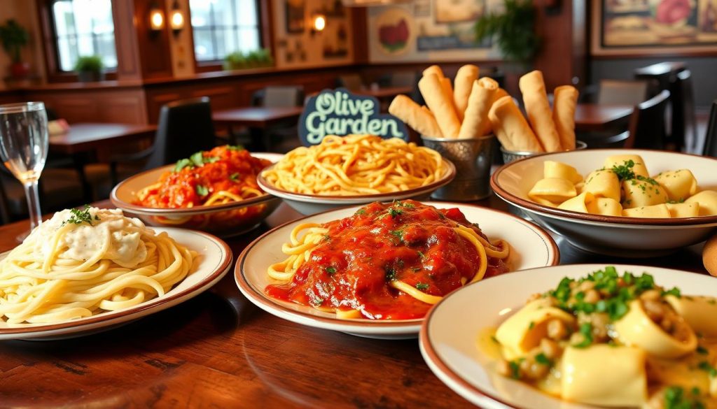 olive garden pasta varieties