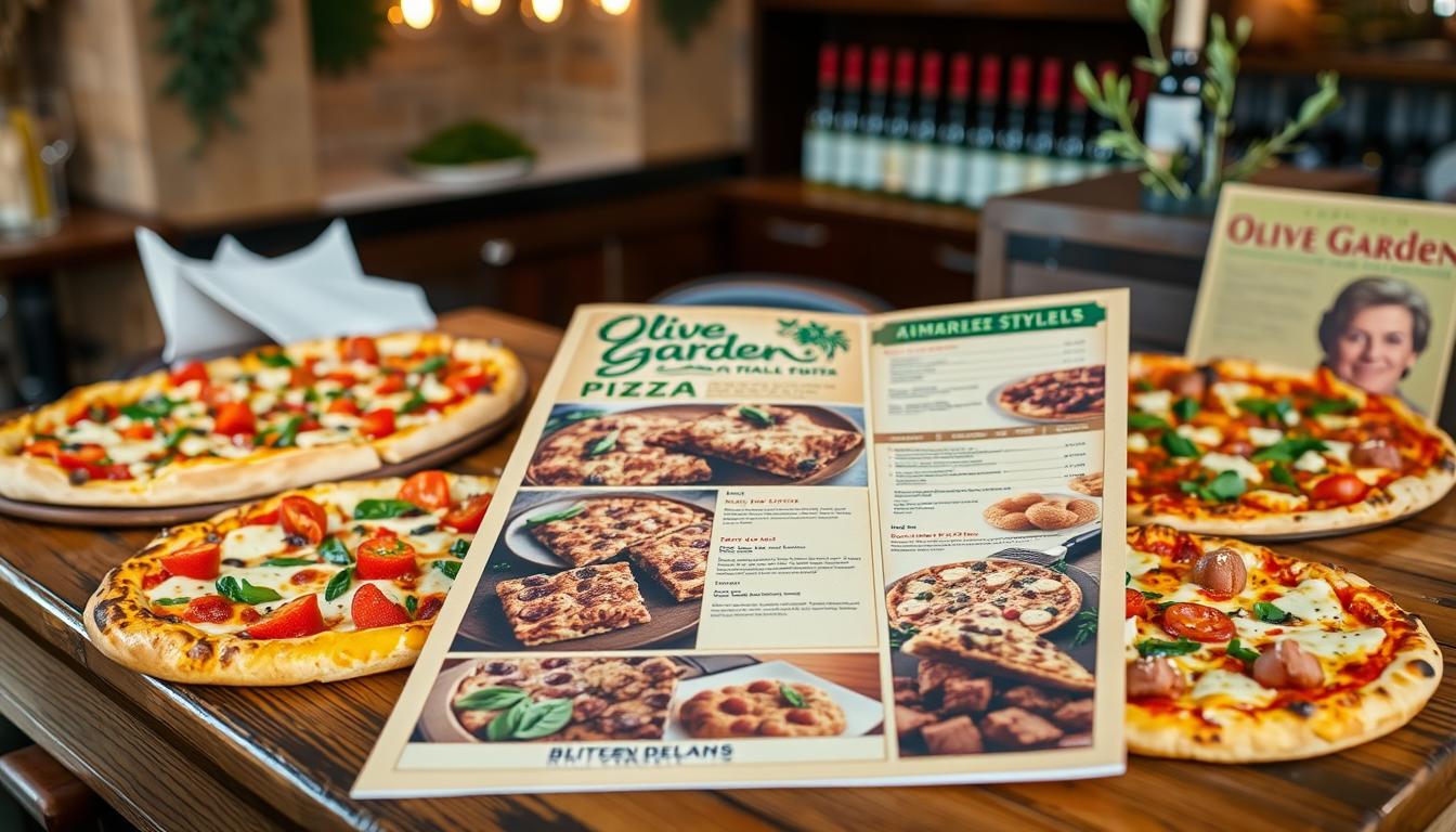 olive garden pizza menu