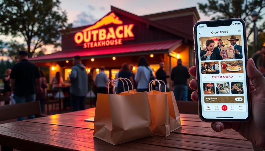 order ahead at Outback Steakhouse