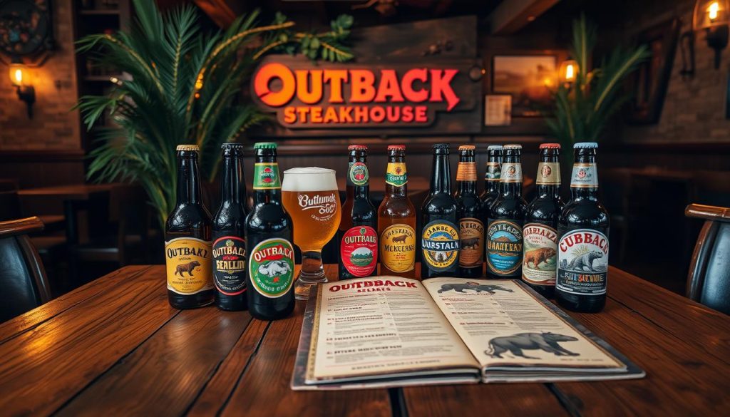 outback steakhouse beer list