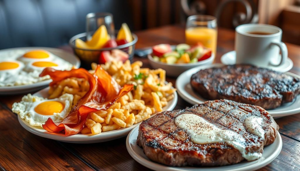 outback steakhouse breakfast options