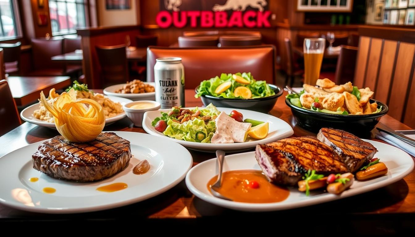 outback steakhouse delivery menu