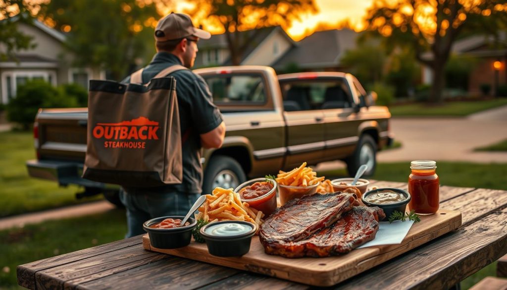 outback steakhouse delivery services