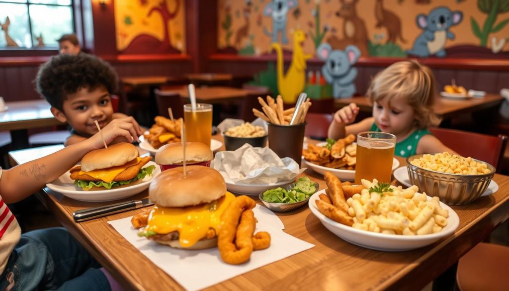 outback steakhouse kids eat free