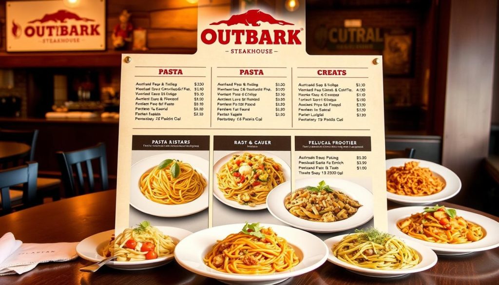 outback steakhouse menu prices