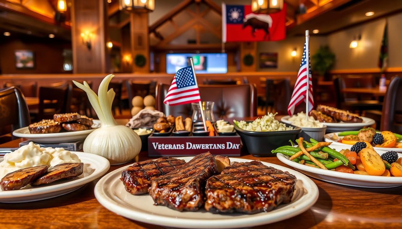 outback steakhouse veterans day menu