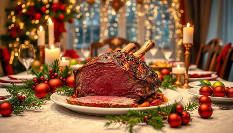 prime rib christmas menu