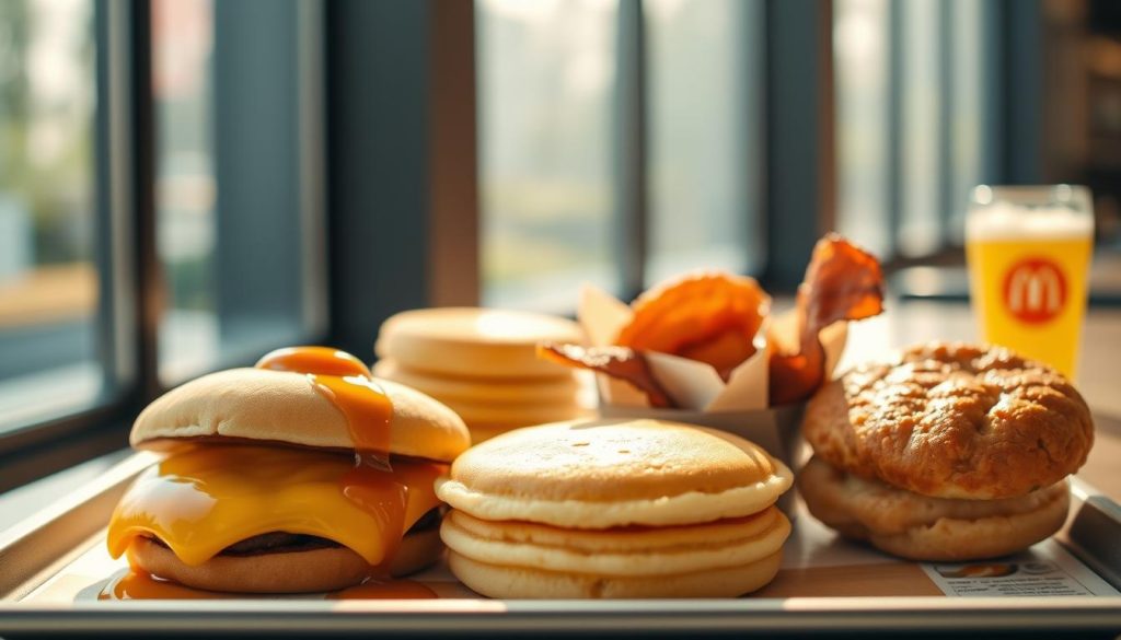 quick breakfast choices at McDonald's