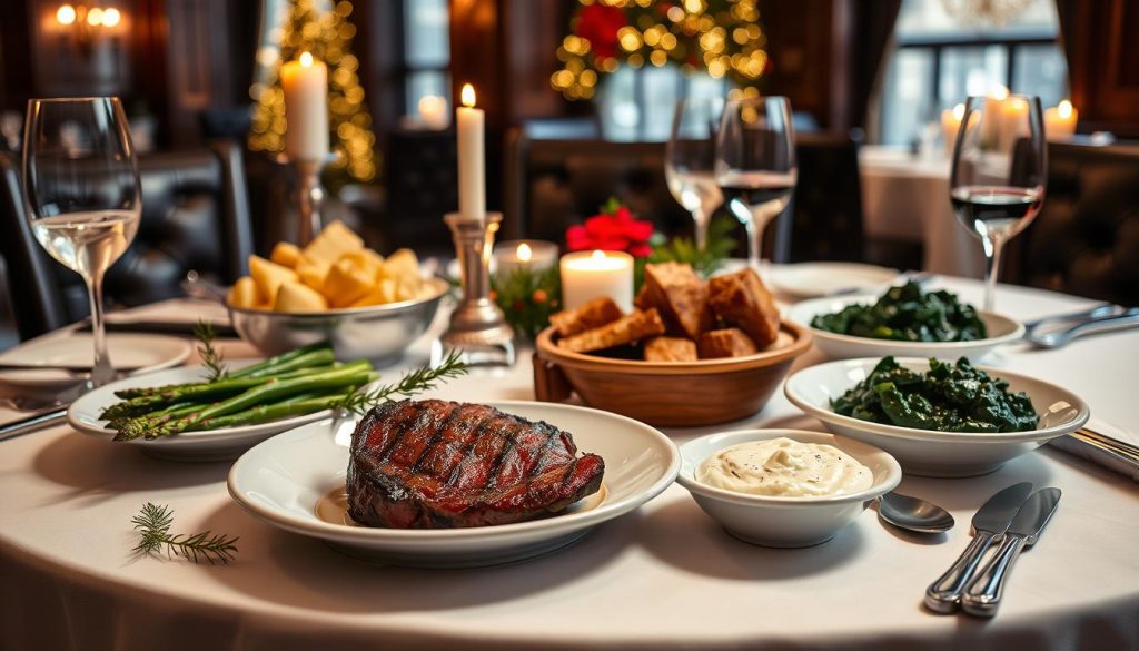 ruth's chris holiday cuisine