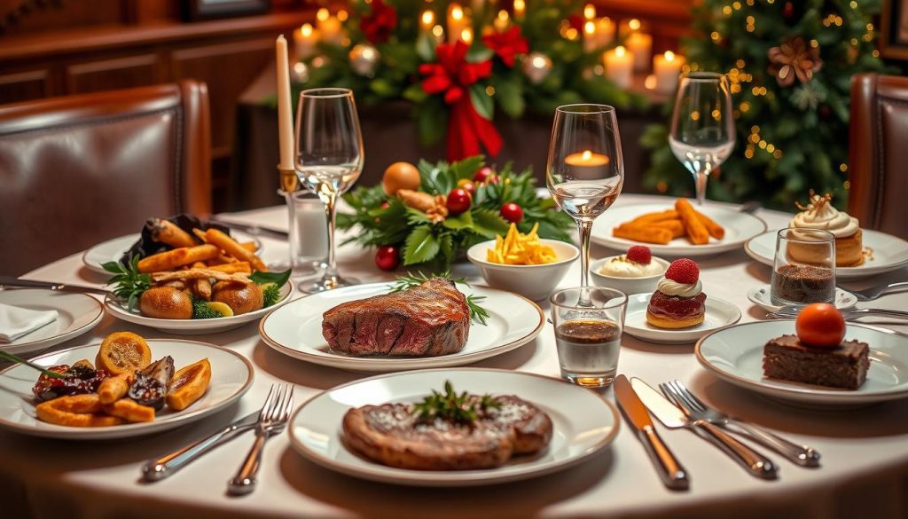 ruth's chris steak house holiday menu