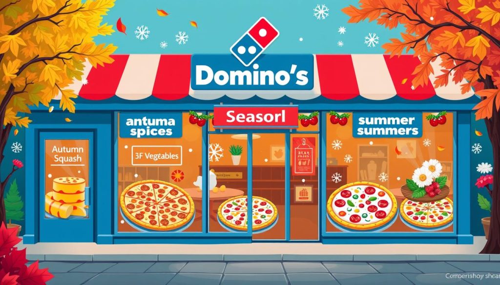 seasonal promotions at domino's menu