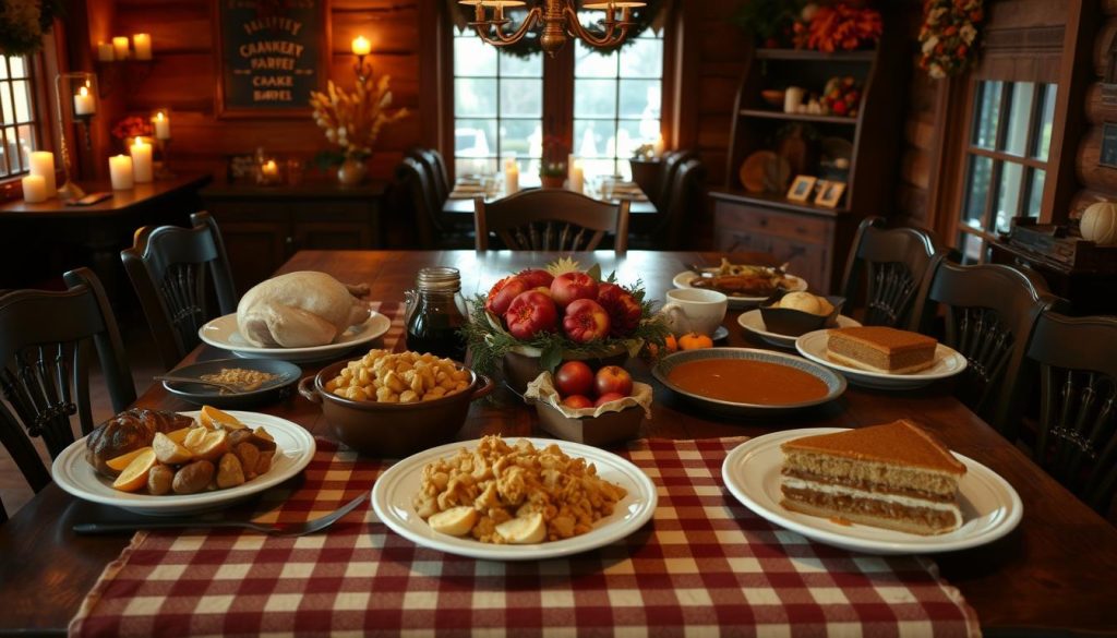 thanksgiving at cracker barrel