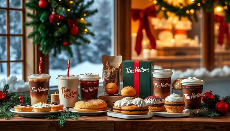 tim hortons christmas menu