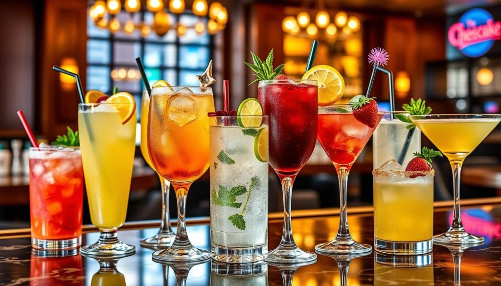 top-rated alcoholic drinks at Cheesecake Factory