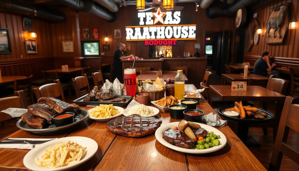 Customer feedback on Texas Roadhouse cheap menu options