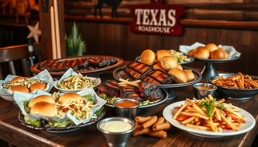 Texas Roadhouse catering menu