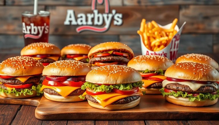 arby's burger menu