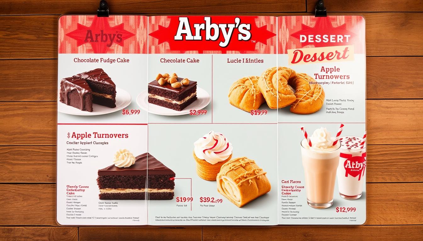 arby's dessert menu prices