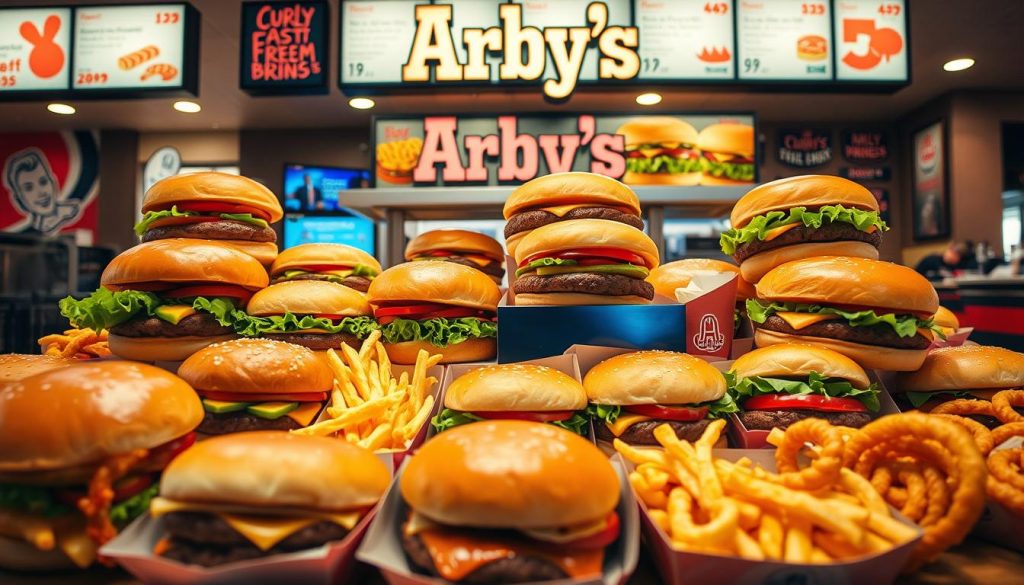 arby's fast food menu