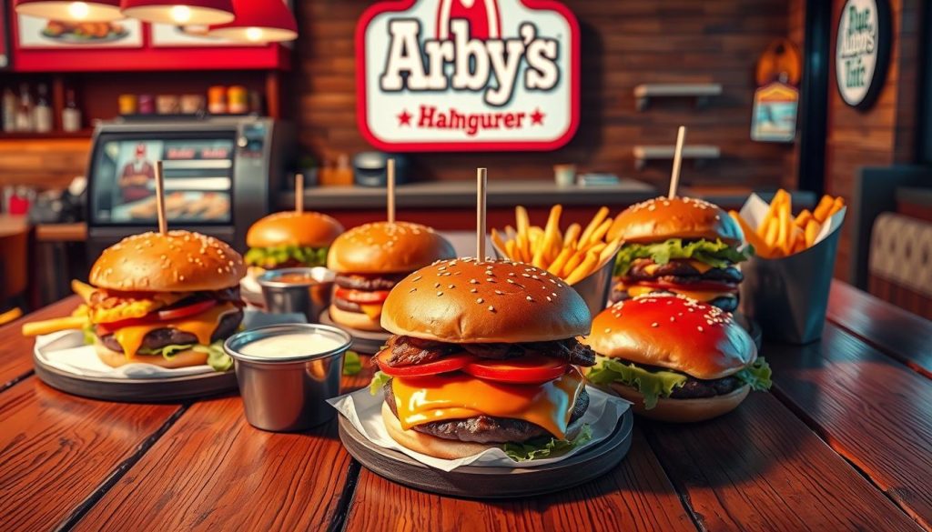 arby's hamburger menu reviews