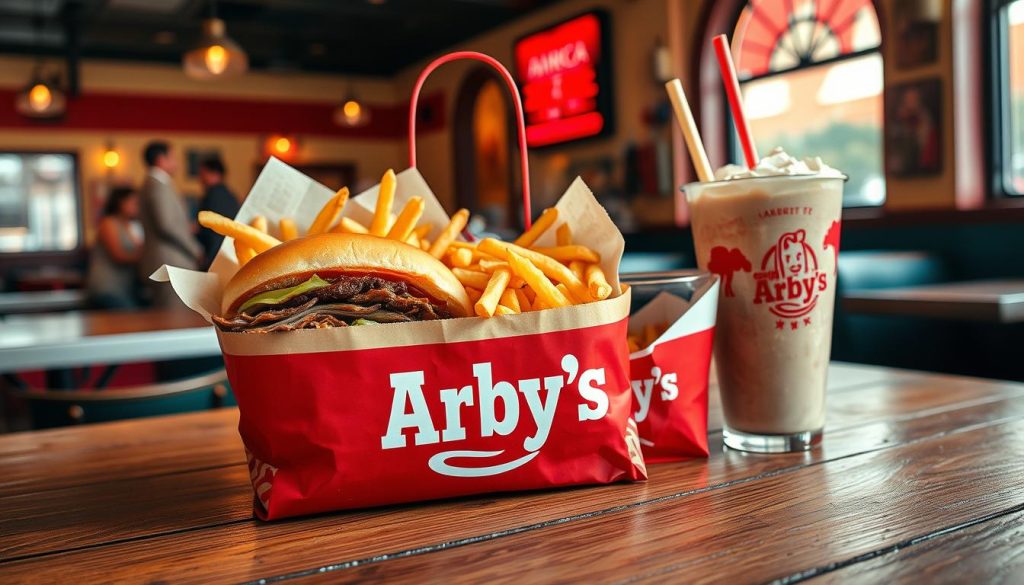 arby's menu items for takeout