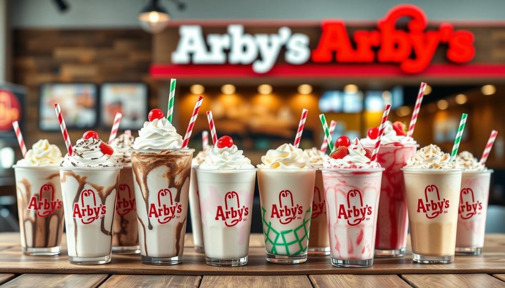 arby's milkshake choices for everyone