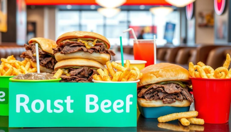 arby's roast beef menu