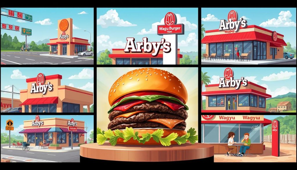 arby's wagyu burger locations