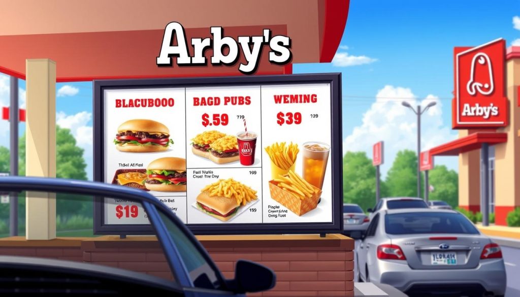 combos arby's drive thru