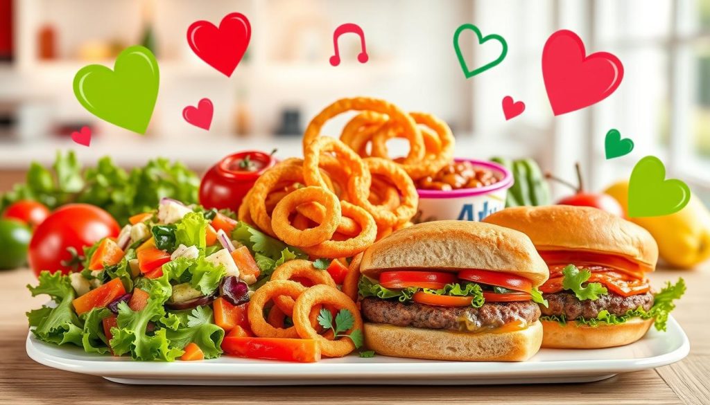 health benefits of Arby's vegetarian items