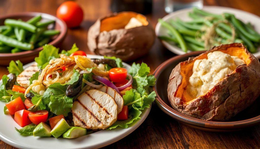 healthy options at texas roadhouse