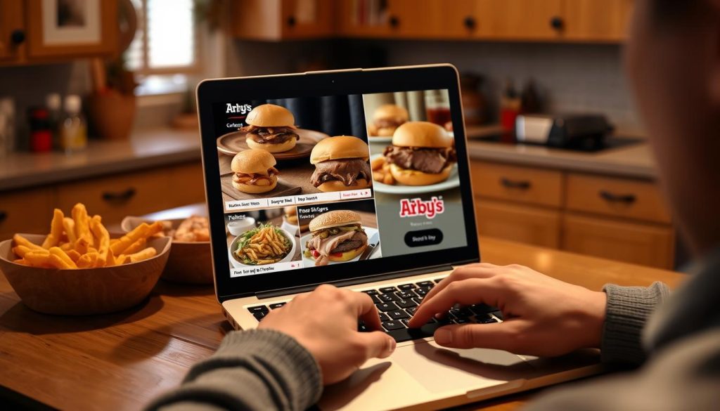 ordering arby's catering online