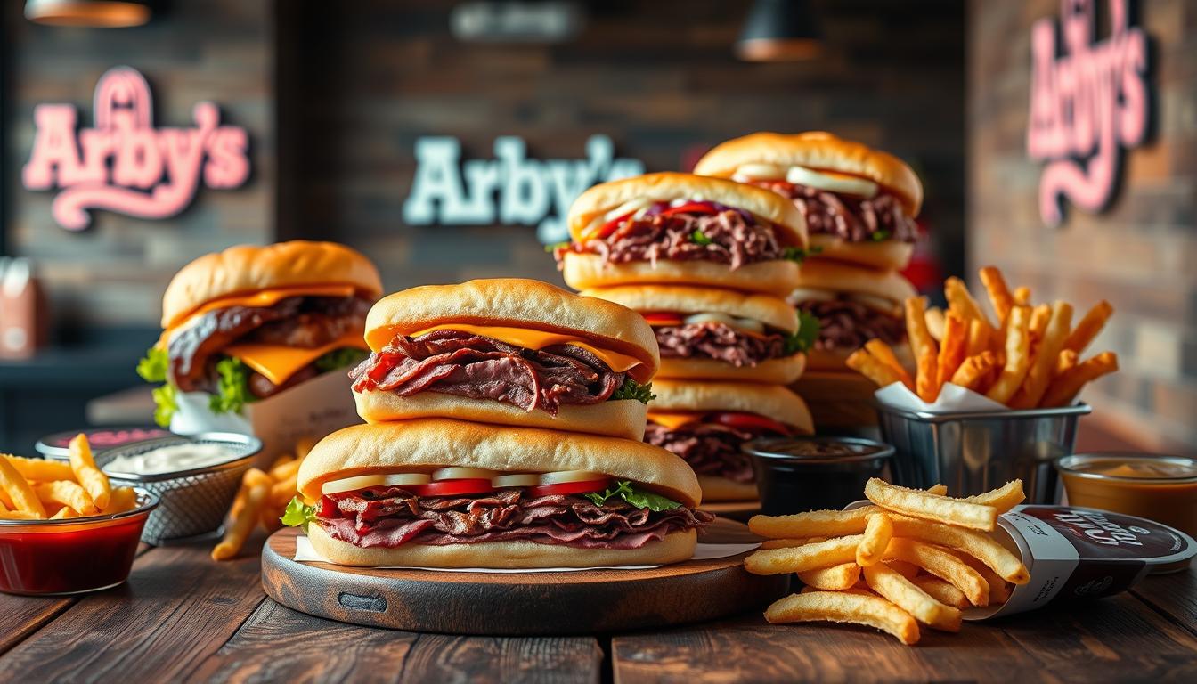 sandwich arby's menu