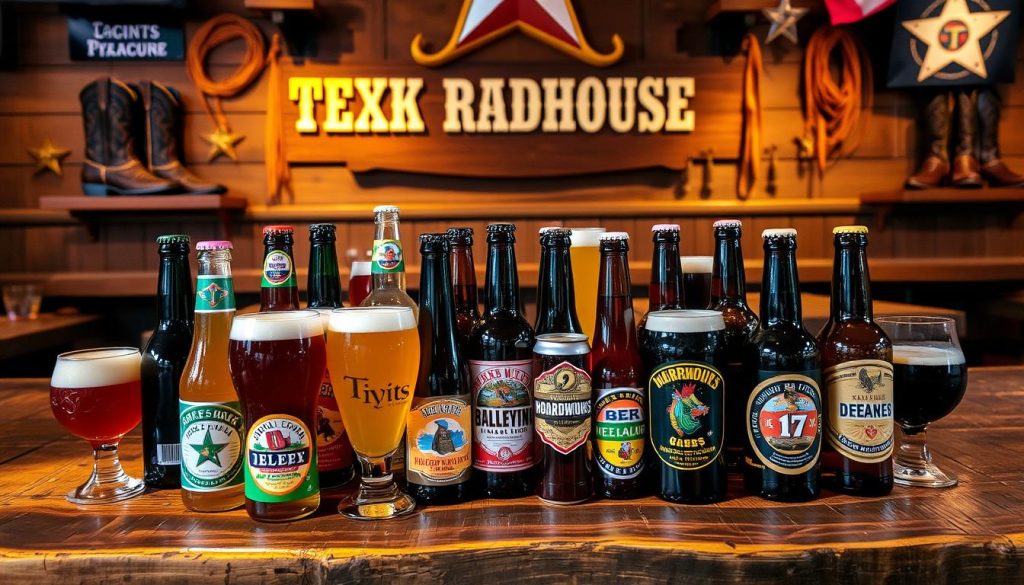 texas roadhouse beer selection