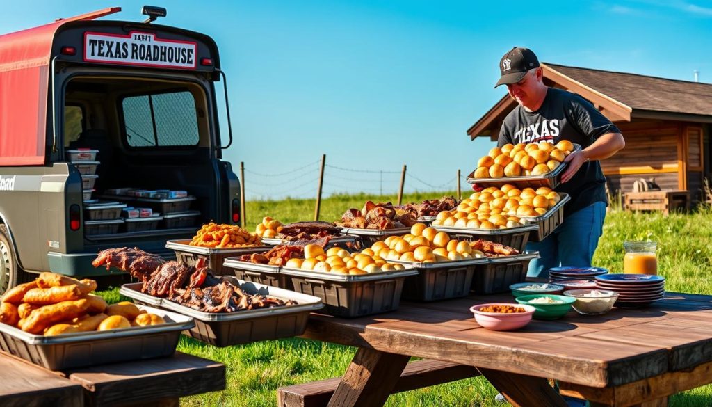 texas roadhouse catering delivery