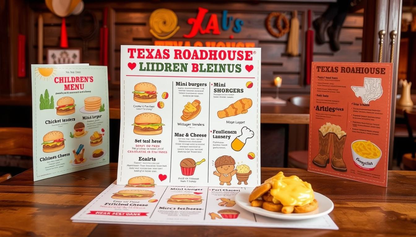 texas roadhouse children's menu