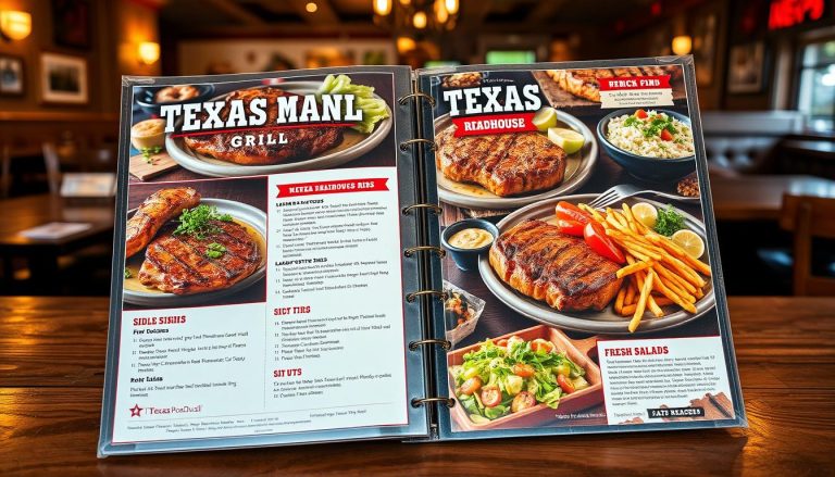 texas roadhouse grill menu with prices