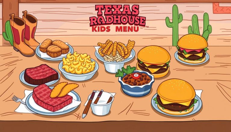 texas roadhouse kids menu