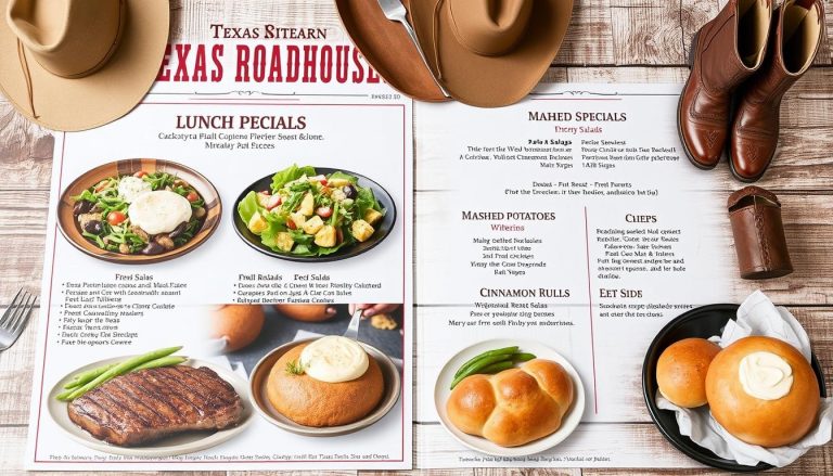 texas roadhouse lunch specials menu